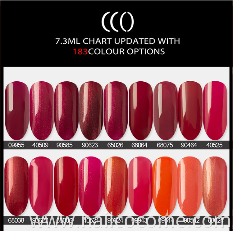 Wholesale Cheap Price 7.3ml 183colors nail gel polish set